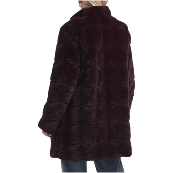 VIA SPIGA Wavy Reversible Coat - Picture 2 of 3